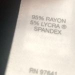 J.Jill Long Line Slub Knit Dress/Top Sz Medium Black Split Sides 3/4 Lagenlook Photo 6