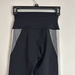 Aerie Offline Goals Hi-Rise 7/8 leggings Black White Gray Colorblock Size S Photo 3