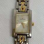 Anne Klein  gold silver tone watch women quartz analog 17mm size 7.5” running Photo 2
