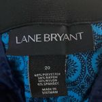 Lane Bryant  Turquoise And Navy Dress Crops Size‎ 20 Photo 15