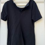 A pea in the pod A Pea In The Pod Black Short Sleeve Maternity Top Size Large Photo 5