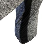 NCAA Dri Quarter Zip Pullover Athletic Shirt Womens Small Heather Gray Black Photo 4