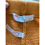 Free People Beach Women’s 100% Cotton Waffle Weave Orange Pants Size Small Photo 1