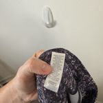 Athleta  Ranier Printed Mesh Tight Sandstone Navy Winter Running Womens Medium Photo 7