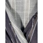 FIKA the Brand Women's Striped Long Sleeve‎ Romper – Navy/White – Size Medium Blue Photo 2