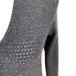 AQUA Cashmere Hooded Popover Minimalist Buttery Soft Cashmere Sweater Gray Sz XS Photo 7