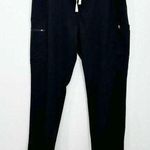 FIGS Yola Skinny Scrub Pants Black Large Tall Photo 0