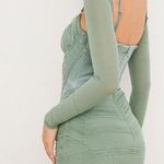 House Of CB NWOT  Freyja Green long Sleeves Gathered Corset Dress sz XL Photo 1