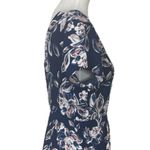 Charles Henry New Dress One Shoulder Midi Blue Pink Floral Women’s Size Large Photo 10