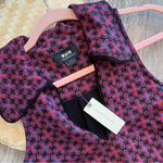 Anthropologie NWT  1970’s retro floral printed‎ mini dress Photo 3