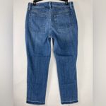 Talbots  Flawless High-Waist Straight Ankle Jeans Size 6 Raw Hem Photo 1