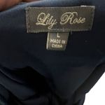 Lila Rose Lily Rose Navy‎ Dress with Belt Photo 4