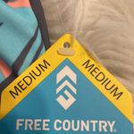 Free Country Blue and Orange Top Swim size M it’s only TOP brand new Photo 2