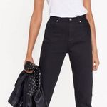 Nasty Gal Black Cropped Jeans Photo 0