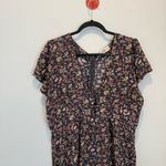 Natural Life  Evangeline Tiered Ditsy Floral Maxi Dress Pockets Size XL Photo 4