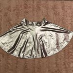 Silver metallic skirt Photo 4