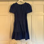 Cynthia Rowley NWT Somerset blue eyelet cap sleeve smocked waist dress small Photo 5