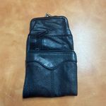 Vintage Black Leather Women’s Cigarette Wallet Photo 1