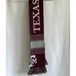 Texas A&M Reversible Scarf – Maroon&White/Maroon&Grey Red Photo 4