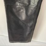 Ralph Lauren  Polo Jeans  Leather Top Stitch Pants Photo 3