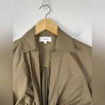 ALC Frank A.L.C. Georgia Cut Out Plunge Neck Button Down Midi Shirt Dress Sz 6 Photo 6