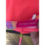 Victoria's Secret  Embellished Beaded Bikini Top Sz L Floral Pink Green Swimsuit‎ Photo 5