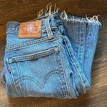 Levi's  White Cone Denim Slim Medium Wash Jeans - size 24 Photo 4