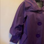 Design Todays Purple Coat with Large Buttons size Large Photo 2