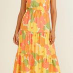 Sanctuary Social Standard by Get-Away Maxi Dress in Flower Burst NWT Photo 0