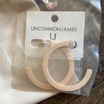 Uncommon James  Peach Hoop Earrings Photo 1