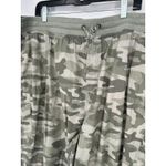 Woman Within Plus Size 28W Convertible Length Cargo Pant Green Camo Pullon Photo 4