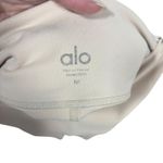 Alo Yoga  5" Airbrush High-Waist Biker Short Taupe Athleisure Workout Fitness M Photo 6