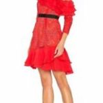 For Love & Lemons For Loves and Lemons Red Hot Chianti Off The Shoulder Size S Photo 1