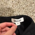 Dry Goods  Black Suede Skirt Photo 3