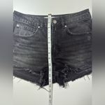 Garage  Women's Dark Denim Jean Shorts 🩳 🖤🩶 Photo 5