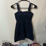 Sky And Sparrow Navy Corduroy Button Dress XS Photo 5