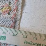 Embroidered Floral Cardigan – Short Sleeve Button Up Women's S Tan Photo 2