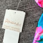 Tropical Print Colorful Bathing Suit SwimDress Plus Size 14W Full Coverage NEW Photo 6