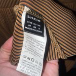 SheIn Brown Long Sleeve Sundress with Bishop Sleeves Photo 3