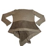 Romeo + Juliet Couture Open Front Knit Cardigan Size Small Boho Casual Neutral Photo 1