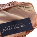 a.n.a NEW -Kaci Ombre Bronze Sequin One Shoulder Stretch Formal Classy Party Dress Photo 6