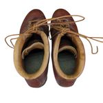 Vtg Vasque Highlander Leather Hiking Boots Women's 8.5M Vibram Italy‎ Gorpcore Brown Size 8.5 Photo 4