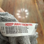 Out From Under Women's  UO Gray Waffle Knit Ruffle Crop Top XS Photo 4