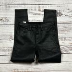 joe's jeans Joe’s Jeans black faux leather skinny jeans size 27 Photo 2