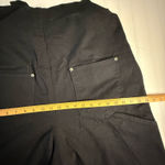 Harley Davidson Vintage Harley-Davidson Denim Bib Overalls L Made in USA Black Jeans Workwear Photo 6