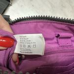 Baggallini  Dark Gray Crossbody Travel Bag Purple Lining Adjustable‎ Strap Photo 4