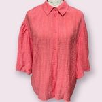 Marc New York  Balloon Sleeves Women Top Blouse Size Small NWT OVERSIZED Photo 1