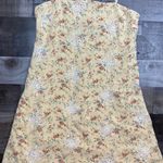 American Eagle Yellow Flower Dress Open Back Photo 0