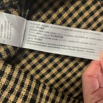 Hollister 5/$25 NWT  Ultra High Rise Gingham Tan Belted Mini Skirt Size Medium Photo 7