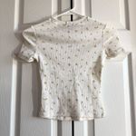 SKIMS  Cotton Rib T-Shirt in Marigold Rosebud Print - XS Photo 1